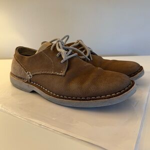 Chap’s Men's Brown Leather Shoes